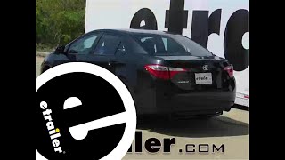 etrailer | Trailer Hitch Installation  2015 Toyota Corolla  Curt