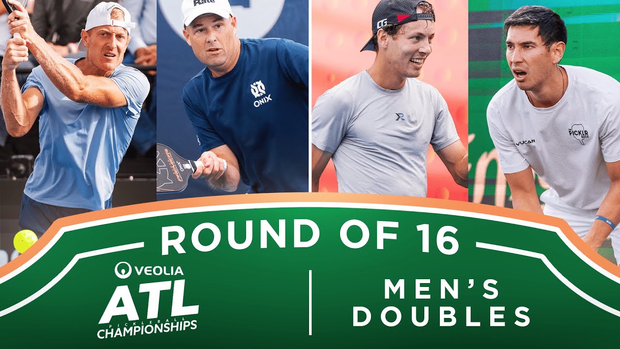 Newman/Wright v Garnett/Loong at the Veolia Atlanta Pickleball Championships