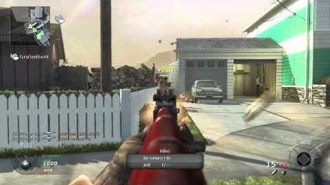 COD Black Ops epic AK-47 multikill