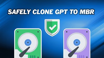How to Clone GPT Disk to MBR Safely in Windows 10