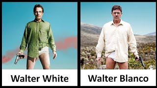 Breaking Bad vs Metastasis (Colombian Version) Character Comparison