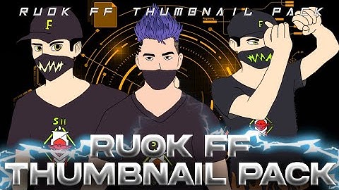 Ruok ff next level thumbnail & Baground images pack|| Ruok ff insane thumbnail pack ||free fire.