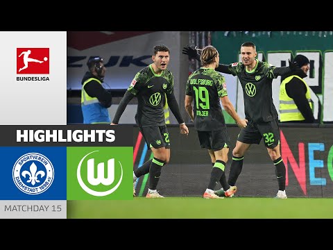 Darmstadt 98 Wolfsburg Goals And Highlights