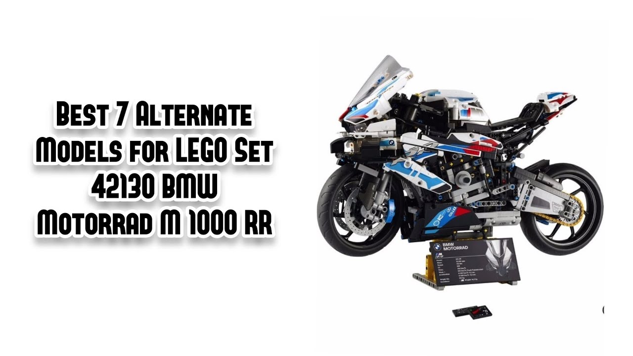 Best 7 Alternate Models for LEGO Set 42130 BMW Motorrad M 1000 RR 