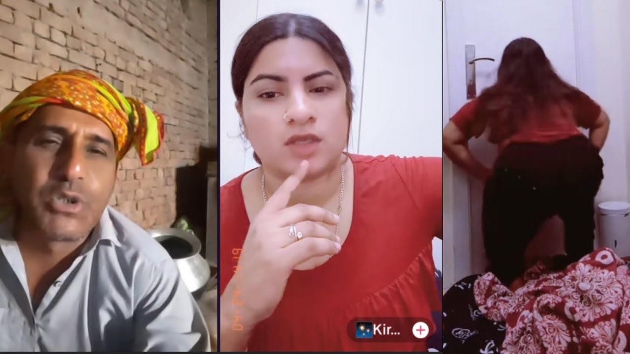 chacha multani and Kiran rani live new video mazaq//chacha funny life ...