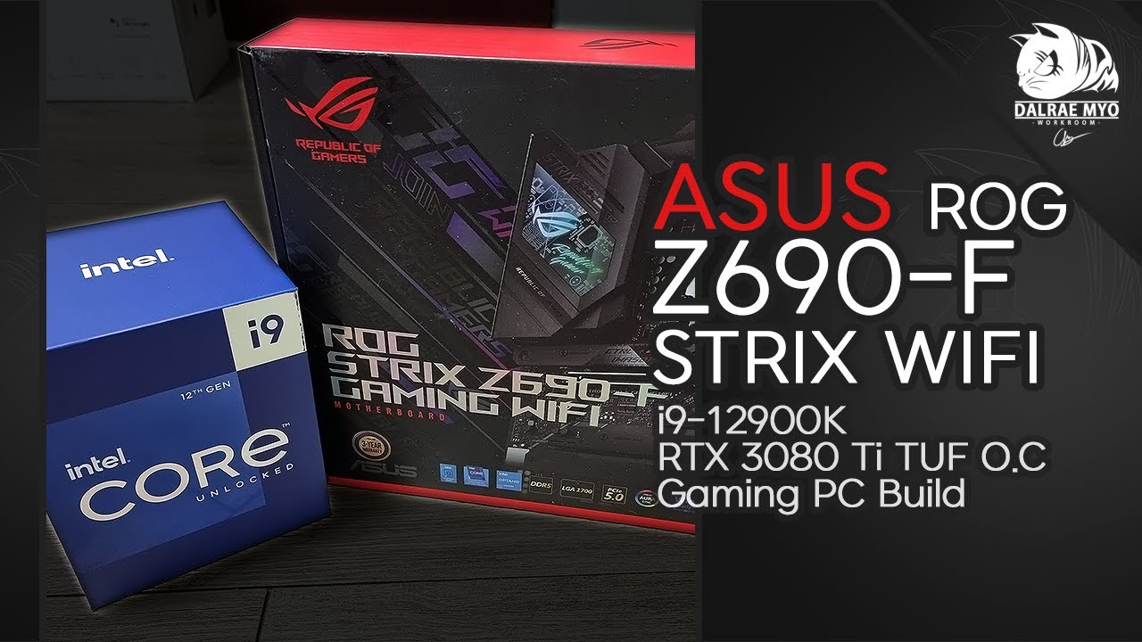 ASUS ROG STRIX Z690-F GAMING WIFI + 12900K | PC Build