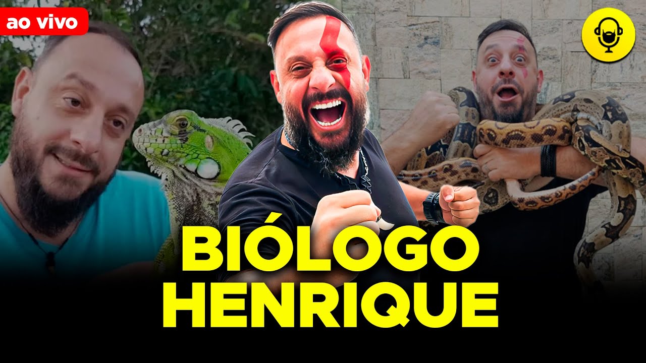 BIÓLOGO HENRIQUE (LOBO-TERRÍVEL, CLONAGEM, DINOSSAUROS...)