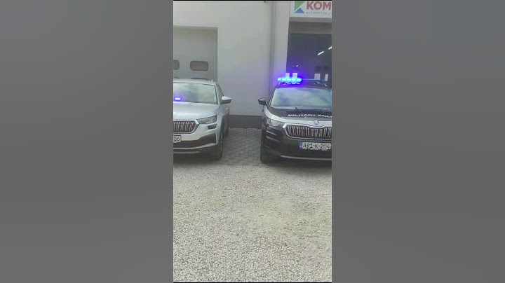 Ugradnja rotacija - KOMEL Vogošća #policija #sarajevo #servis #rotacija