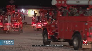 OG&E Prepares For Power Outages Ahead Of Severe Weather