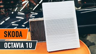 Vgradnja Filter notranjega prostora sami video navodila na SKODA OCTAVIA