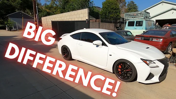 LEXUS RC F COILOVER INSTALL! (Silver NeoMax)