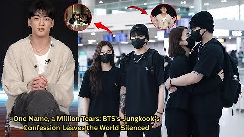 Exciting! BTS Jungkook Says a Special Name That Will Melt ARMY