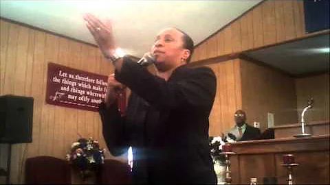 Co-Pastor Regina Steele preaching on "Going Thru t...