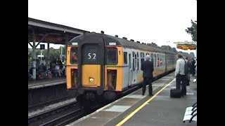 Southern Slamdoor Sunset (Pt 2). The last 'scheduled' run. Class 421 4-CIG, 423 4-VEP slammers.