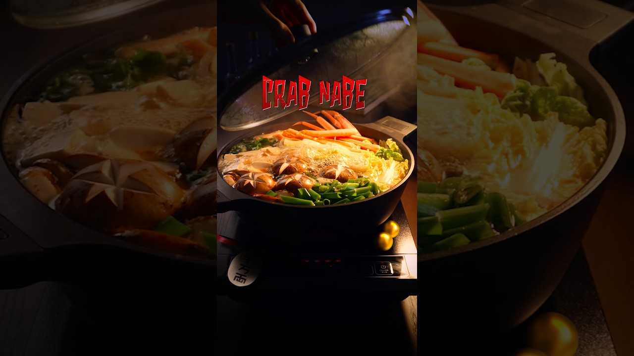 Making DANDADAN Crab Hot Pot #dandadan #anime #cooking #edit