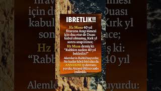 Firavun’a Azap Neden 40 Yıl Gecikti? Anne Hakkı Ve İlahi Adalet