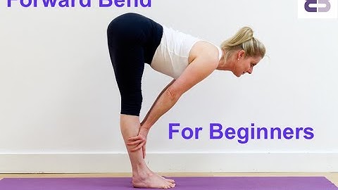Uttanasana - How to do a Standing Forward Bend, for Beginners.