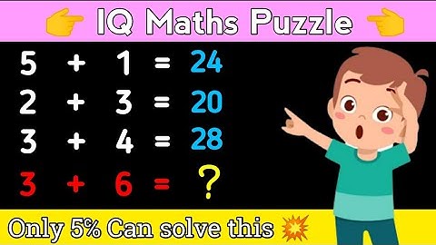 Maths IQ puzzle // #71 // Brain IQ test //#logicalreasoning #logical #iq #mathspuzzles