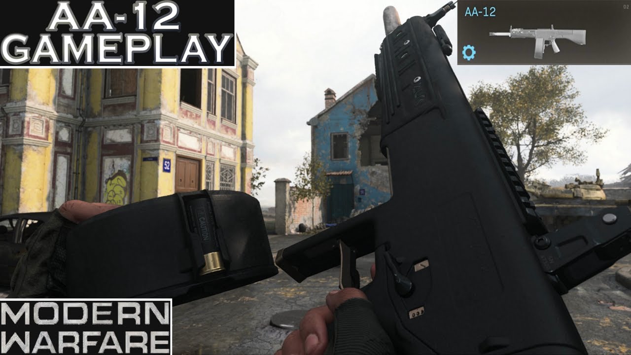 Modern Warfare AA-12 (JAK-12) Gameplay