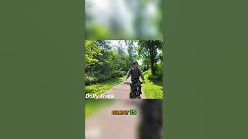 Dolly Track Mode in Action: HOVERAir X1 Drone Stays in Front and Adapts to Your Pace