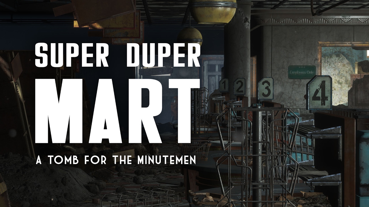 The Super Duper Mart - A Tomb for the Minutemen - Fallout 4 Lore - YouTube.