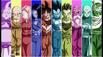 REPRESENTATIVES OF UNIVERSE 7 TEAM AND ZENO SUPPORT MEMORY SHOWCASE