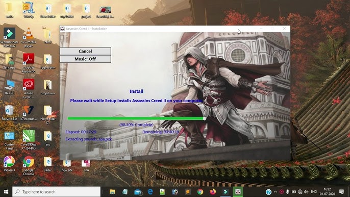 Assassins Creed II instalation - Steam + Uplay - General