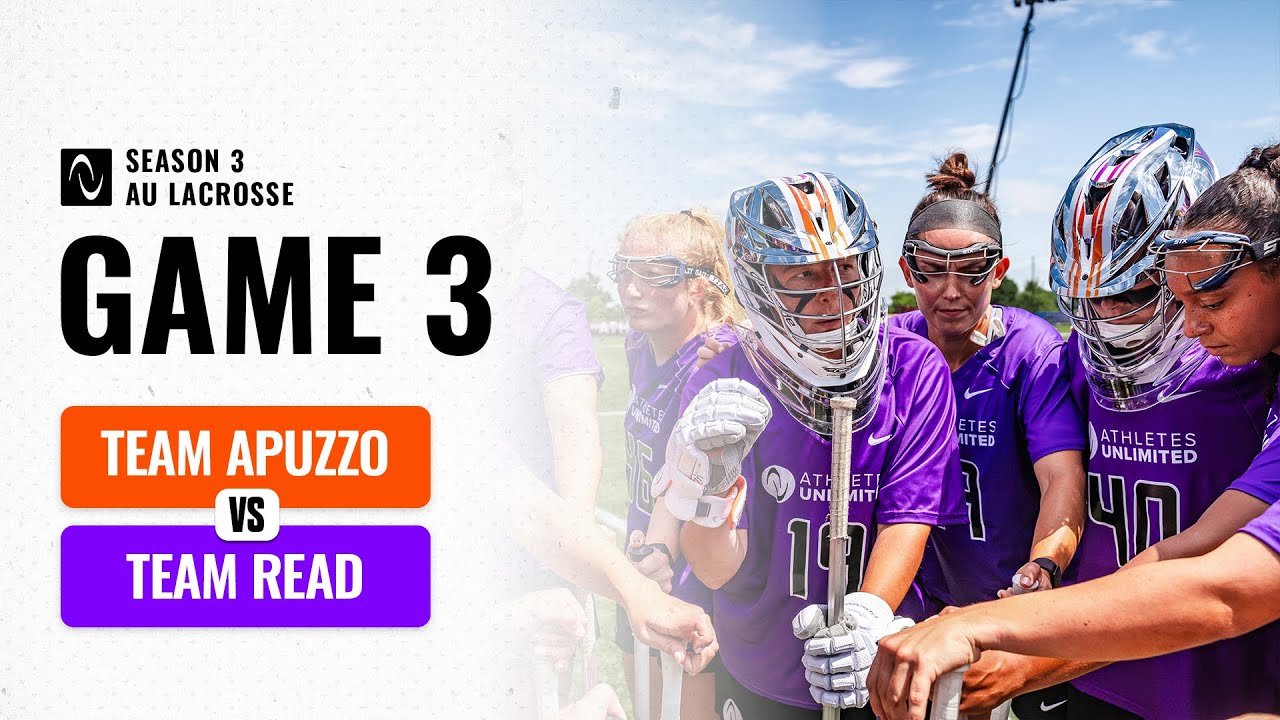Athletes Unlimited Lacrosse Season 3 Game 3 *FULL GAME* YouTube