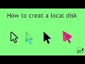 How to change mouse pointer or curser 1