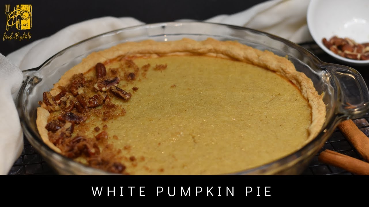 White Pumpkin Pie Recipe | How to make White Pumpkin Pie