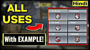 How to USE All RED PERKS in COD Mobile | Explained Hindi