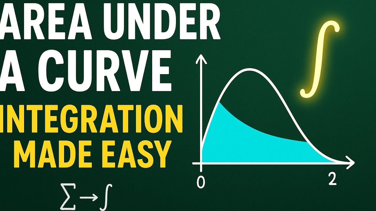Area Under a Curve Explained Visually | Integration Made Easy - YouTube