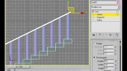 3ds max stairs tutorial