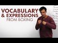 Boxing and Idioms Quiz