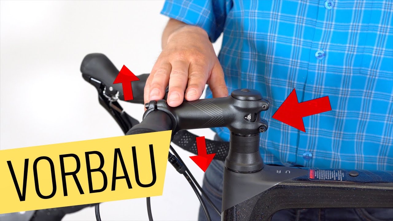 VERSTELLBAREN VORBAU EINSTELLEN (4stufig/Exzenter) YouTube