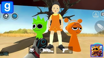 Update Squid Game Tegen Sprunki Retake Meme Op Android Sandbox In Space Skibidi Toilet Garry