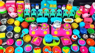 6 Minutes Satisfying With Unboxing Hello Kitty Kitchen Set | ASMR Satisfying | Miniature kitchen set