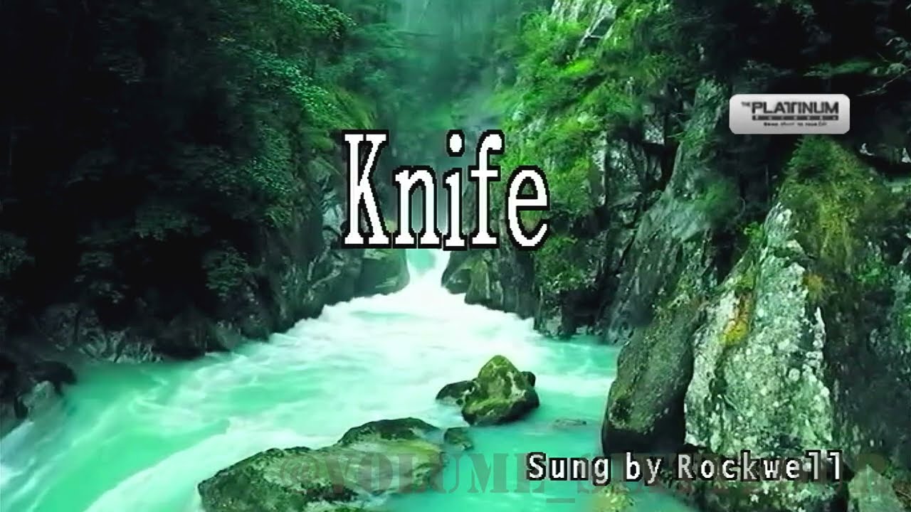 Rockwell - Knife || Karaoke/Lyrics/Instrumental