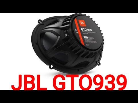 defekt vitalitet Mild JBL GTO939 CAR SPEAKER UNBOXING - YouTube