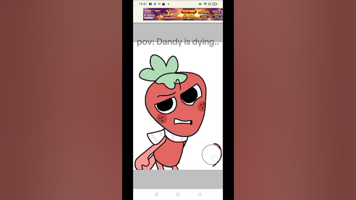 pov: dandy is dying.. #dandysworld #ibispaint #fyp