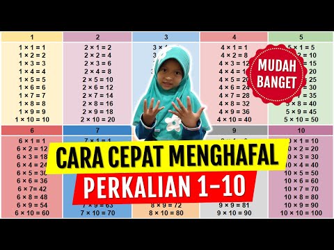 Video: Cara Cepat Menghafal Tabel Perkalian