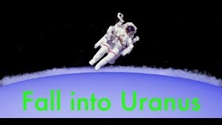 What you happen if you free-fall into the planet Uranus?