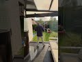 Cerramiento de porche con cortinas de cristal Lumon en Gorraiz (Navarra)