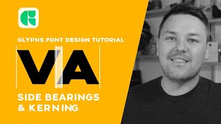 Font Design Easy Kerning and Side Bearings in Glyphs App Tutorial - How to Make a font screenshot 4