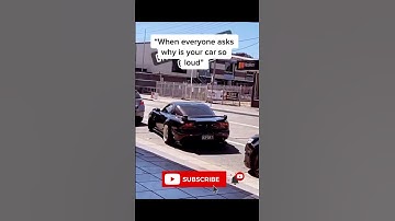 Super Loud Exhaust #shorts#cars#superloud