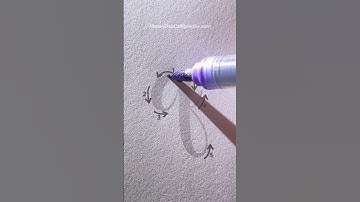 Hand Lettering for Beginners! #Shorts #Nhuandaocalligraphy #HandLettering