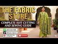 Professional Suit Stitching Guide: Cutting and Sewing Tutorial | The Fabric Store #thefabricstore