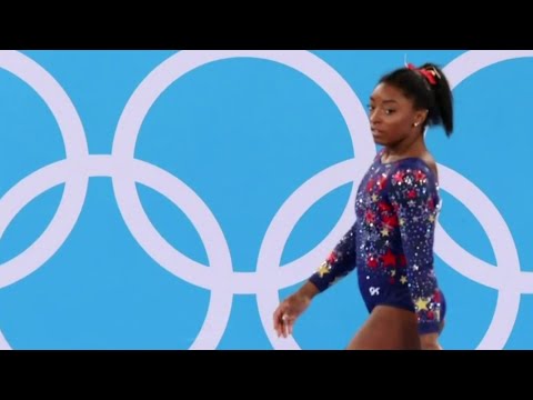 In video, gymnast Simone Biles says she's experiencing the 'twisties'