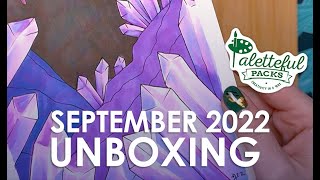 September 2022 Premier Paletteful Packs Unboxing &amp; Demo!