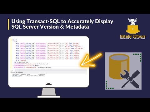 Using T-SQL to Eloquently Display our SQL Server Version & Associated Metadata